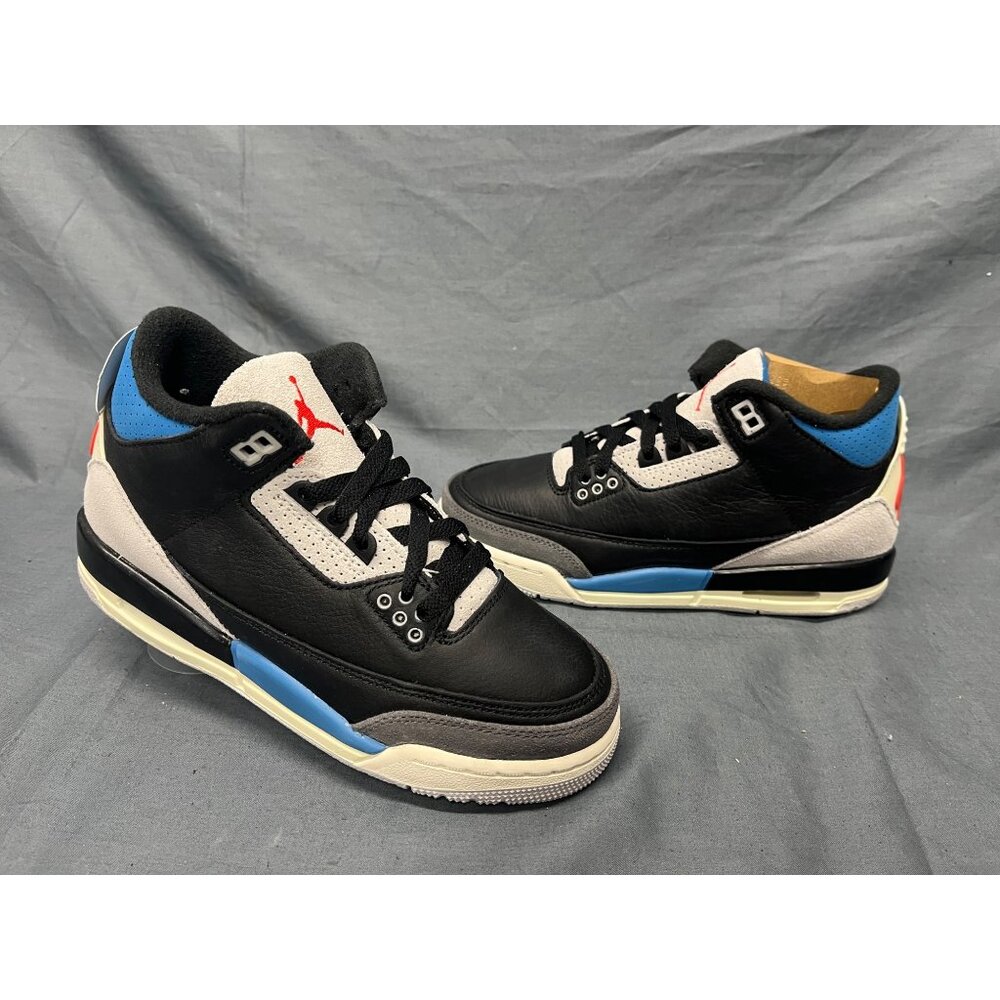 Nike Boys Air Jordan 3 Retro OG (GS) Sneakers Black Size 6 NEW IN BOX!